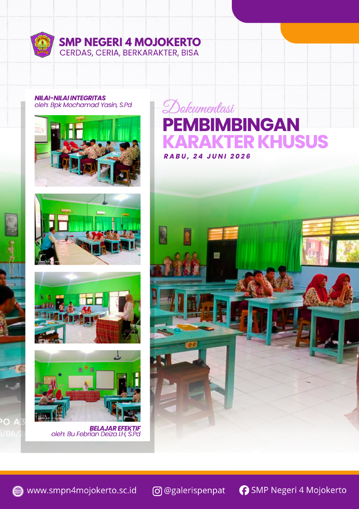 Pembimbingan Karakter Khusus, 24 Juni 2026