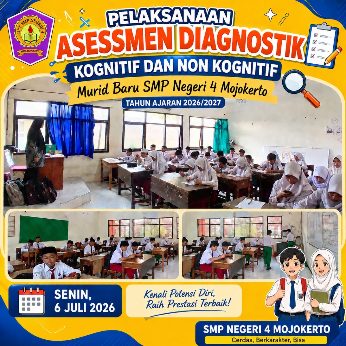 Pelaksanaan Assesmen Diagnostik Kognitif dan non Kognitif