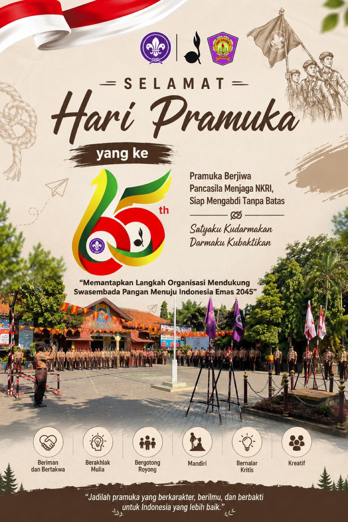 Selamat Hari Pramuka ke-65